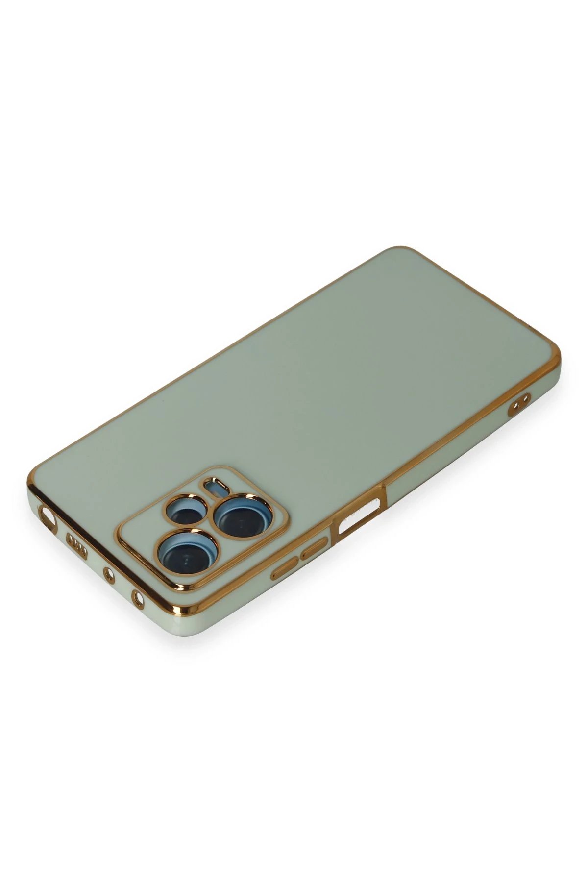 Newface Xiaomi Redmi Note 12 Pro Plus Kılıf Volet Silikon - Açık Yeşil