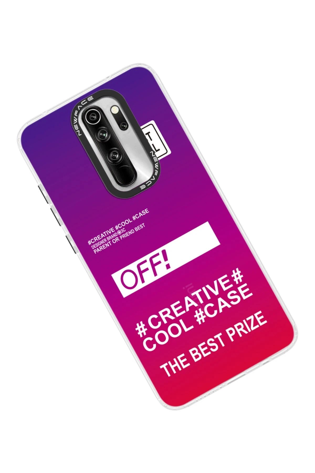 Newface Xiaomi Redmi Note 8 Pro Kılıf Estoril Desenli Kapak - Estoril - 9