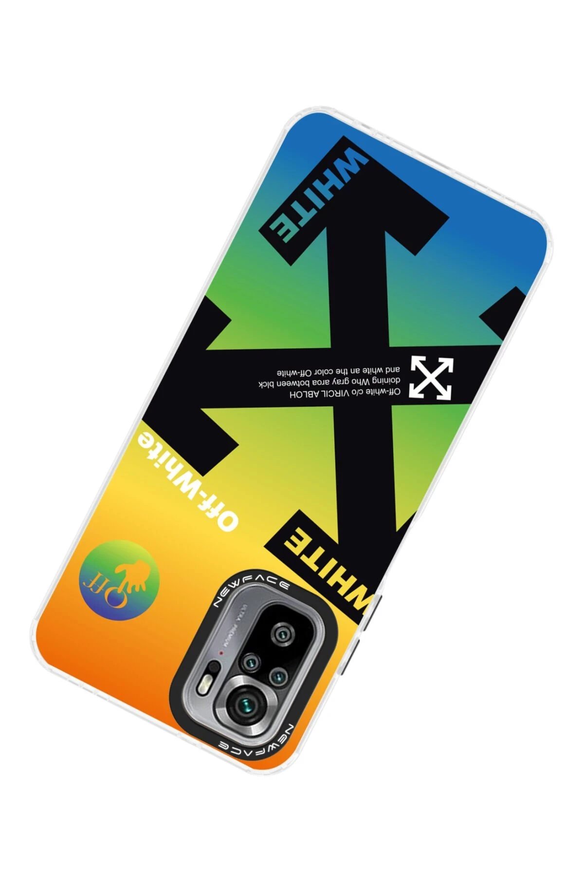 Newface Xiaomi Redmi Note 10 Kılıf Estoril Desenli Kapak - Estoril - 5