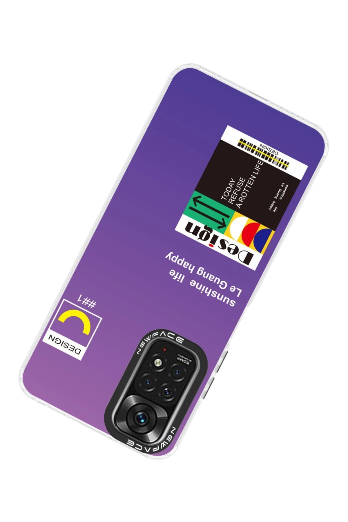 Newface Xiaomi Redmi Note 11 Kılıf Estoril Desenli Kapak - Estoril - 4