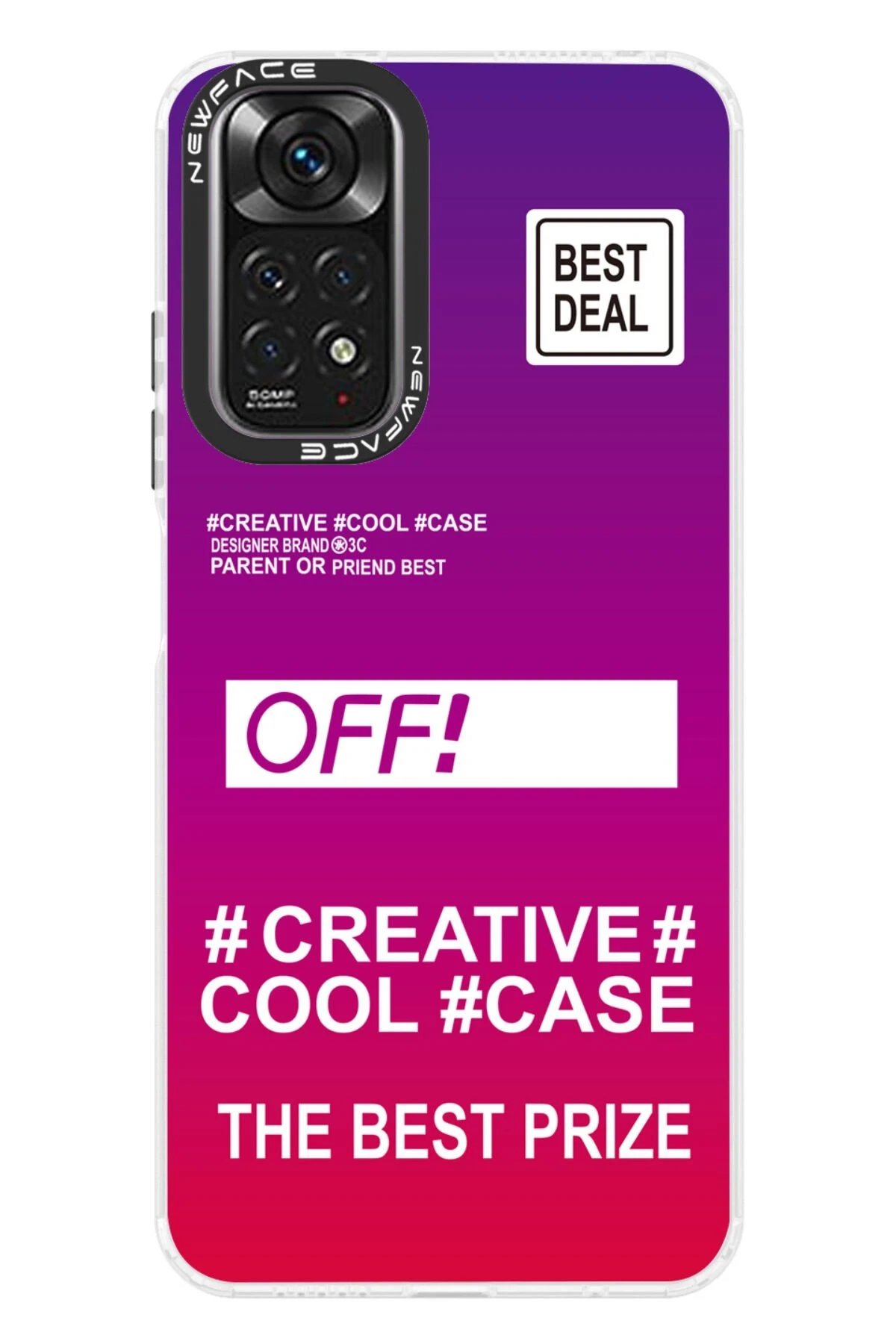 Newface Xiaomi Redmi Note 11 Kılıf Estoril Desenli Kapak - Estoril - 9