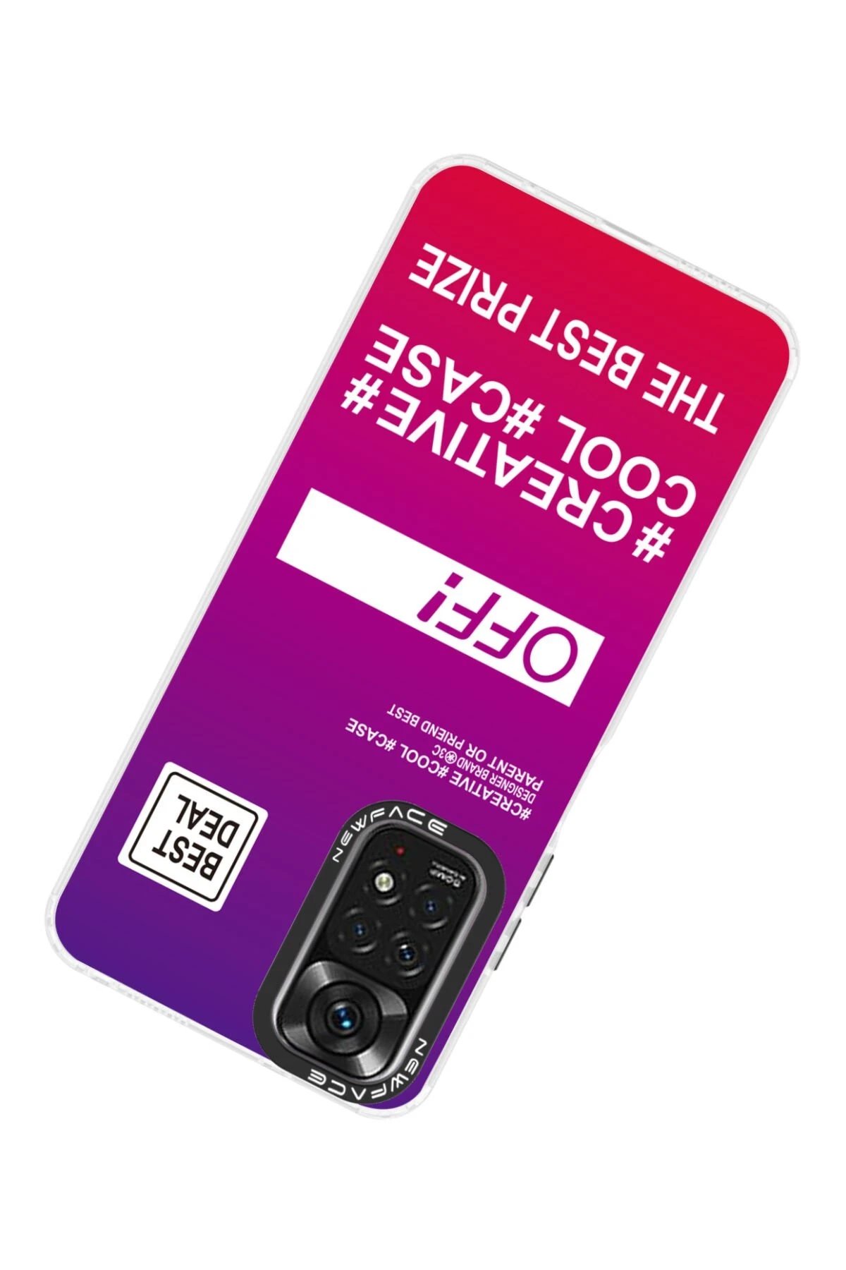 Newface Xiaomi Redmi Note 11 Kılıf Estoril Desenli Kapak - Estoril - 9