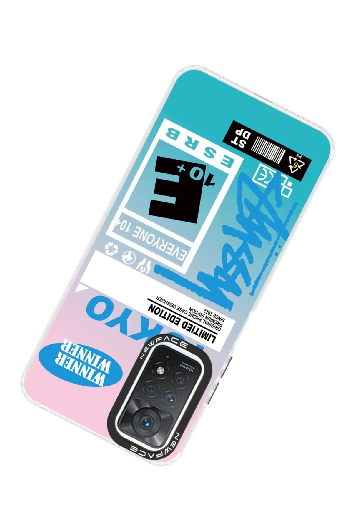 Newface Xiaomi Redmi Note 11 Pro Kılıf Estoril Desenli Kapak - Estoril - 1