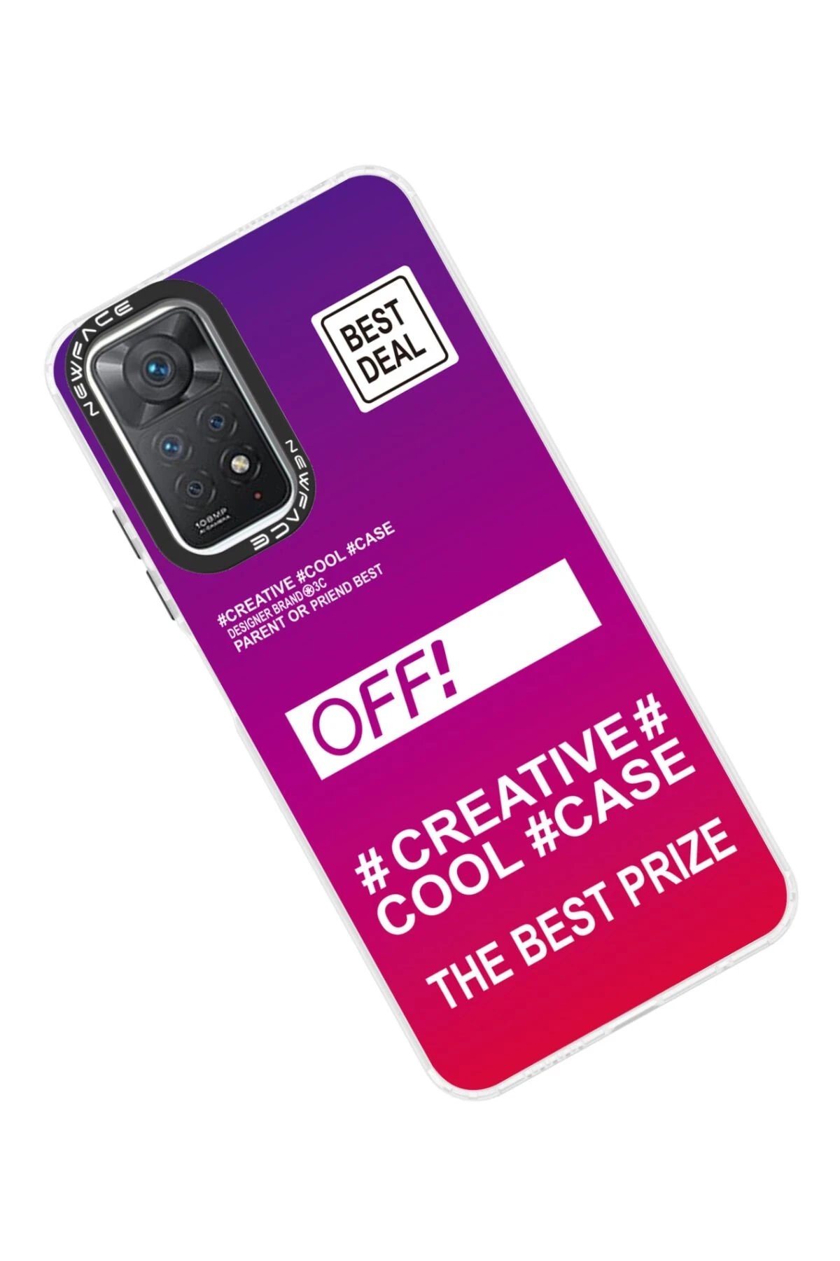 Newface Xiaomi Redmi Note 11 Pro Kılıf Estoril Desenli Kapak - Estoril - 9