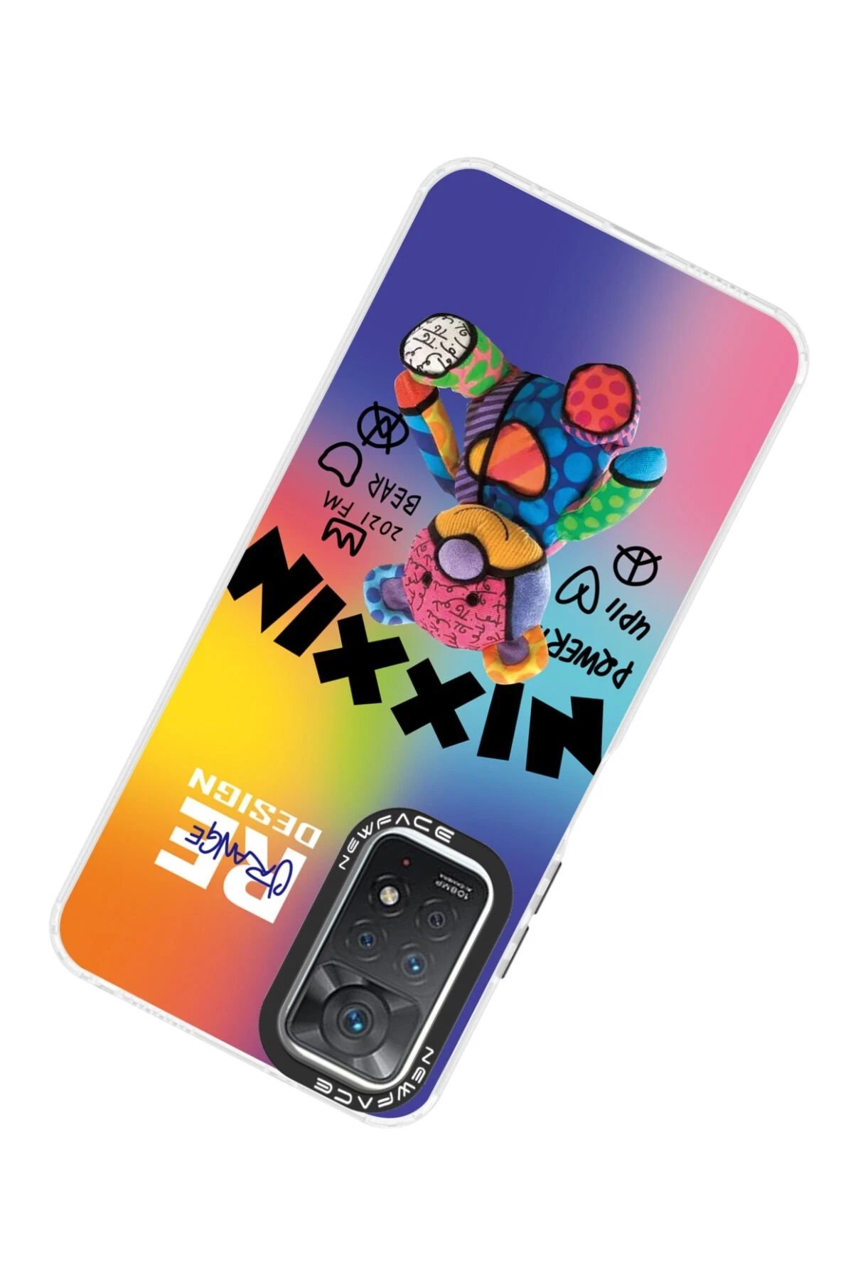 Newface Xiaomi Redmi Note 11 Pro Kılıf Estoril Desenli Kapak - Estoril - 11