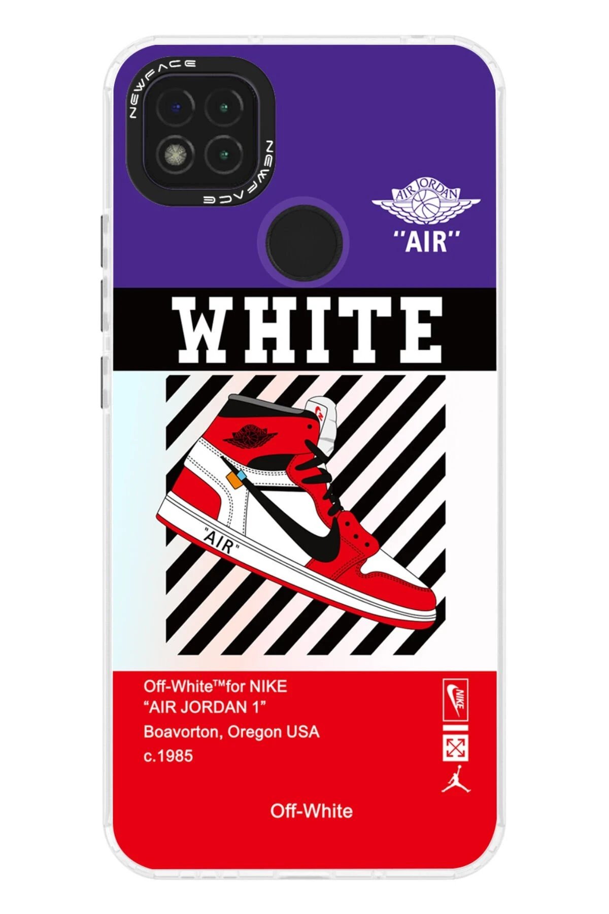 Newface Xiaomi Redmi 9C Kılıf Estoril Desenli Kapak - Estoril - 12