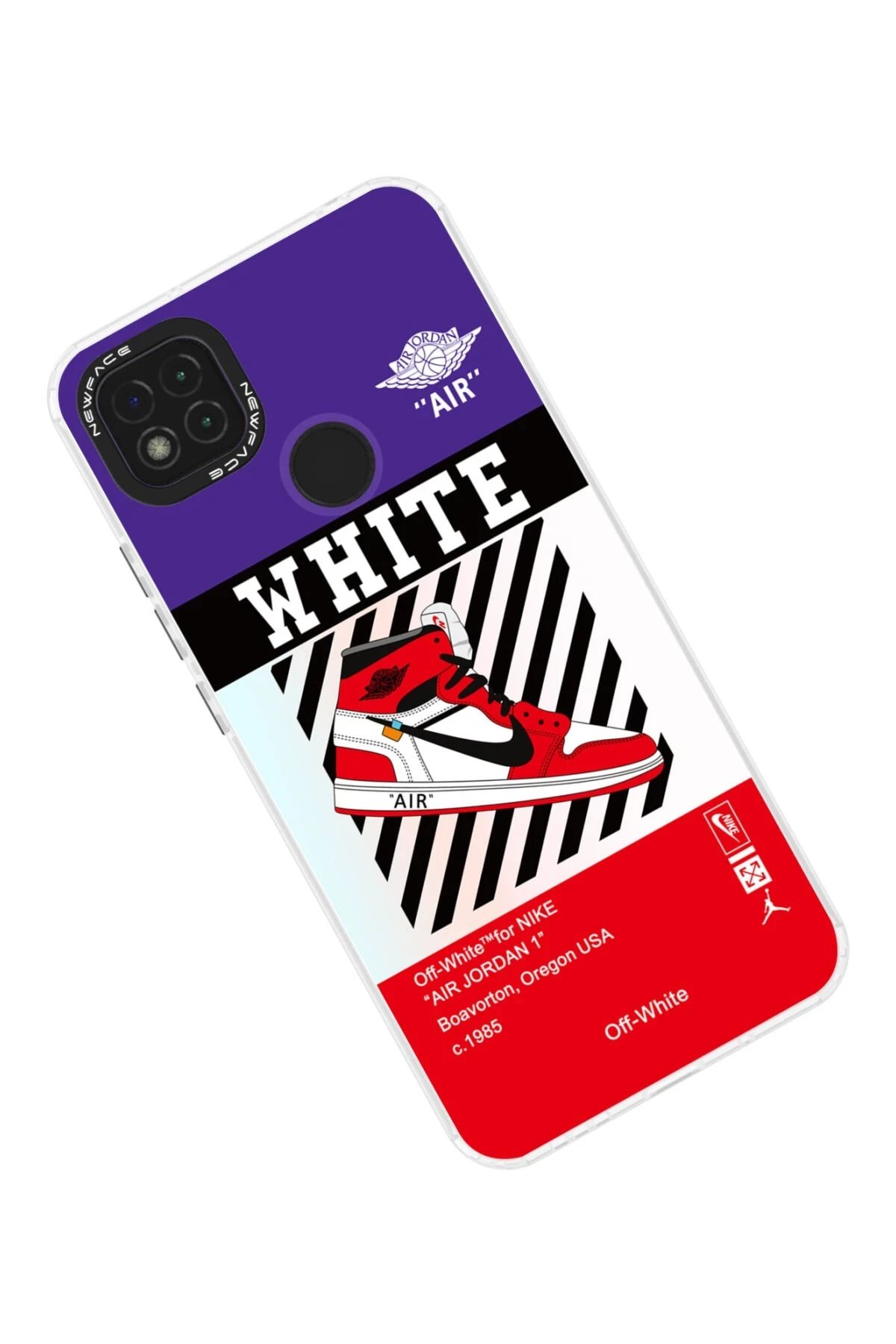 Newface Xiaomi Redmi 9C Kılıf Estoril Desenli Kapak - Estoril - 12