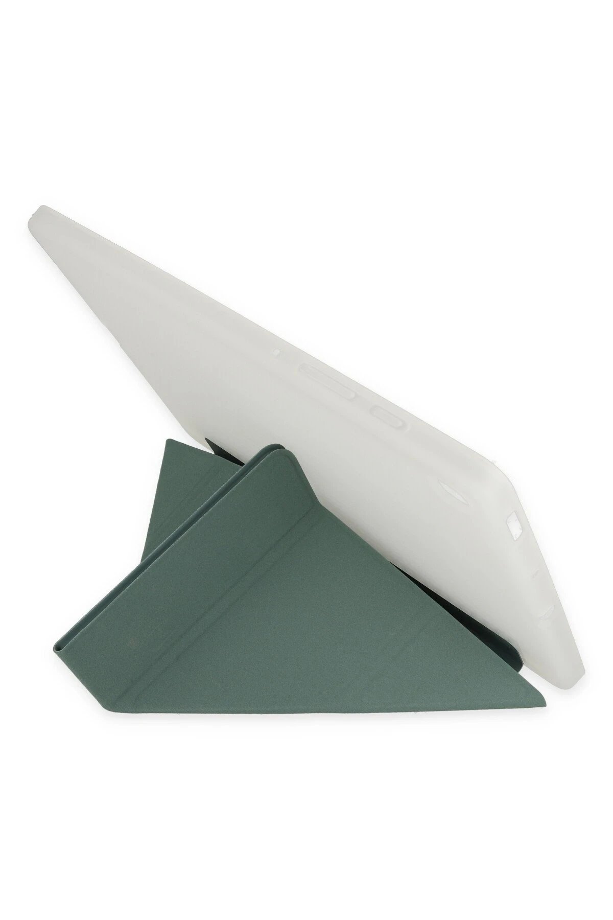 Newface Xiaomi Redmi Pad SE Kılıf Kalemlikli Mars Tablet Kılıfı - Koyu Yeşil