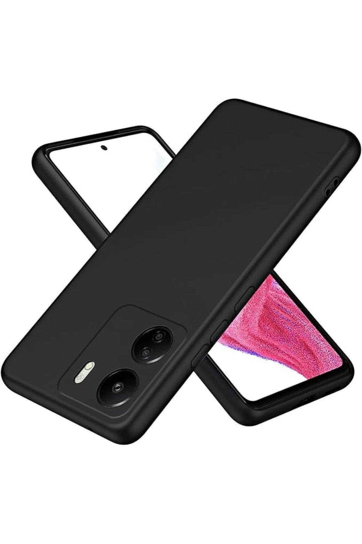 Newface Xiaomi Redmi 13C Kılıf First Silikon - Siyah