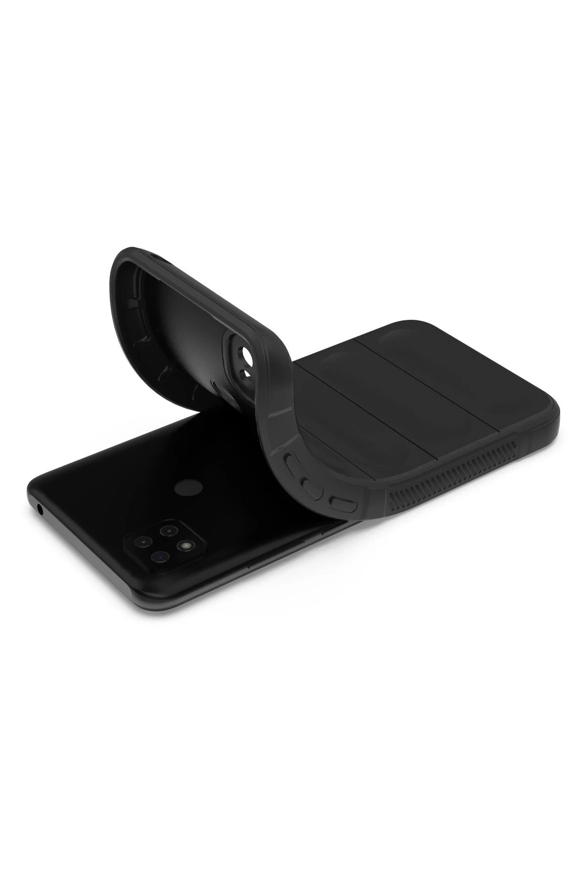 Newface Xiaomi Redmi 9C Kılıf Optimum Silikon - Siyah