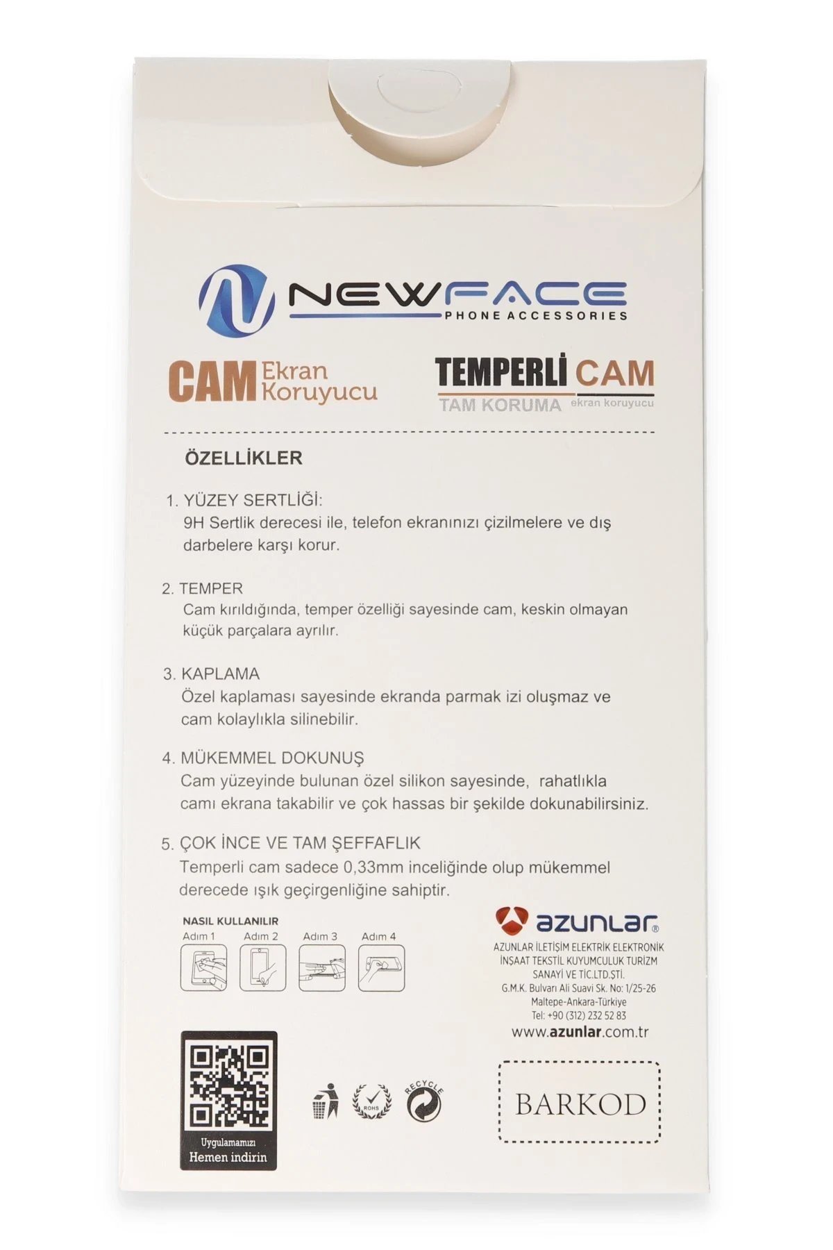 Newface Xiaomi Redmi Note 13 Pro 4G 3D Antistatik Hayalet Cam Ekran Koruyucu