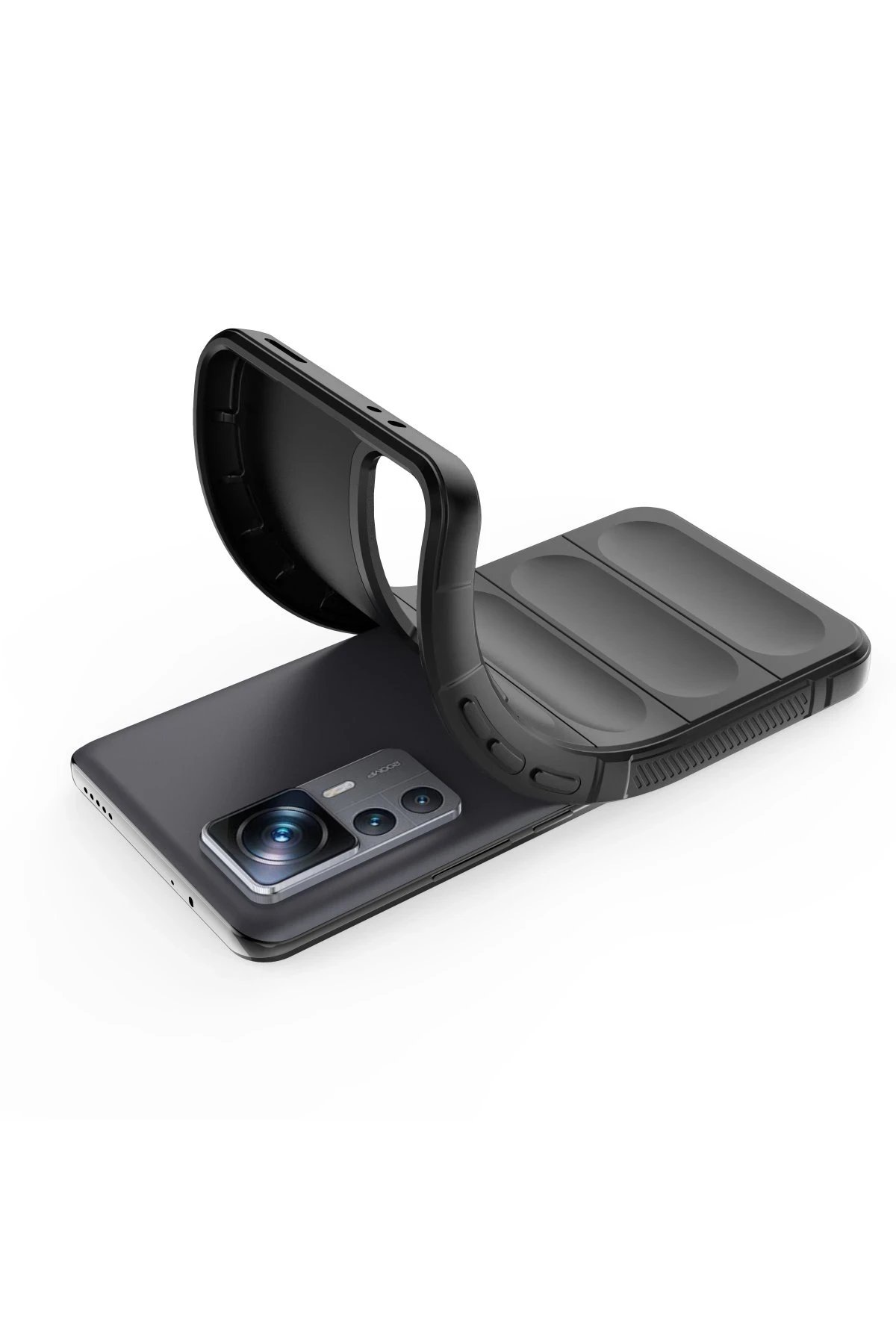 Newface Xiaomi Mi 12T Pro Kılıf Optimum Silikon - Siyah