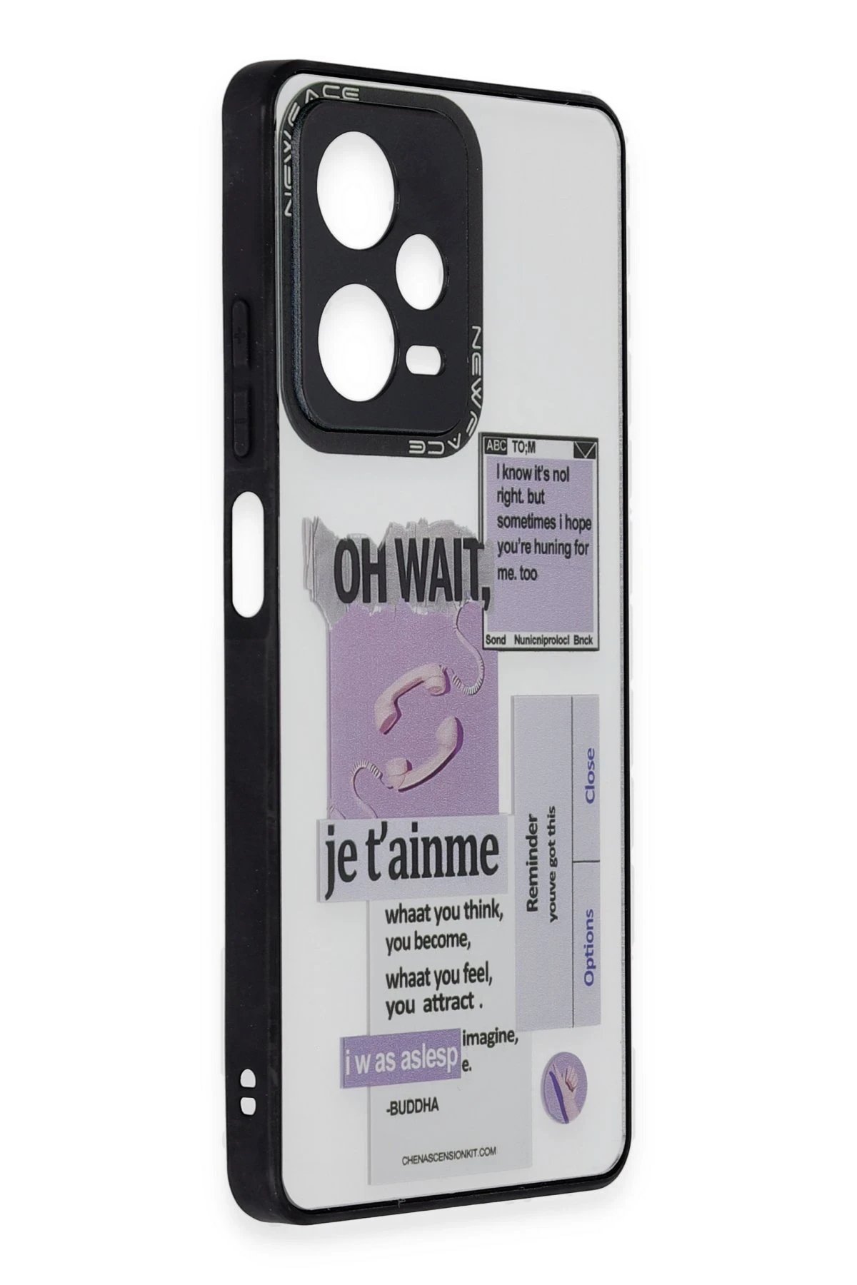 Newface Xiaomi Redmi Note 12 Pro 5G Kılıf Mirror Desenli Kapak - Mirror - 4