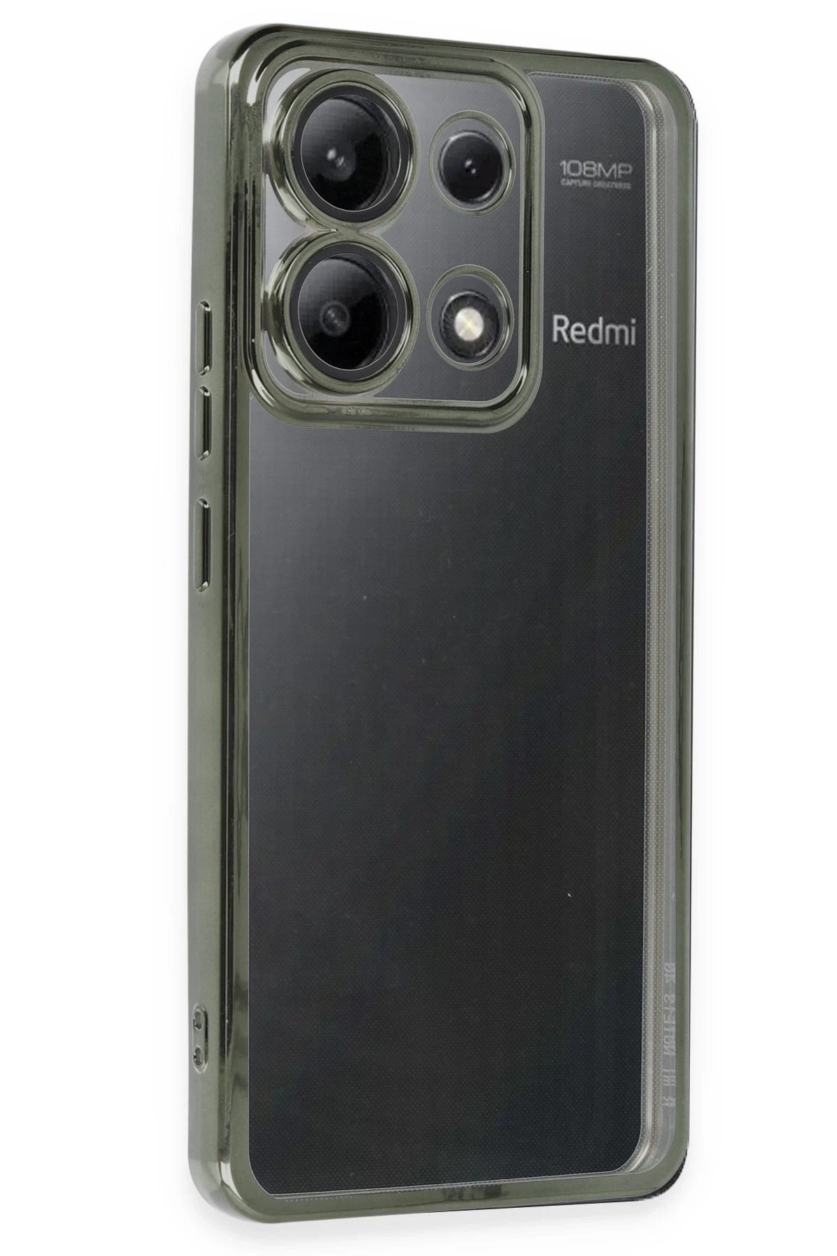 Newface Xiaomi Poco X6 Pro Kılıf Razer Lensli Silikon - Yeşil