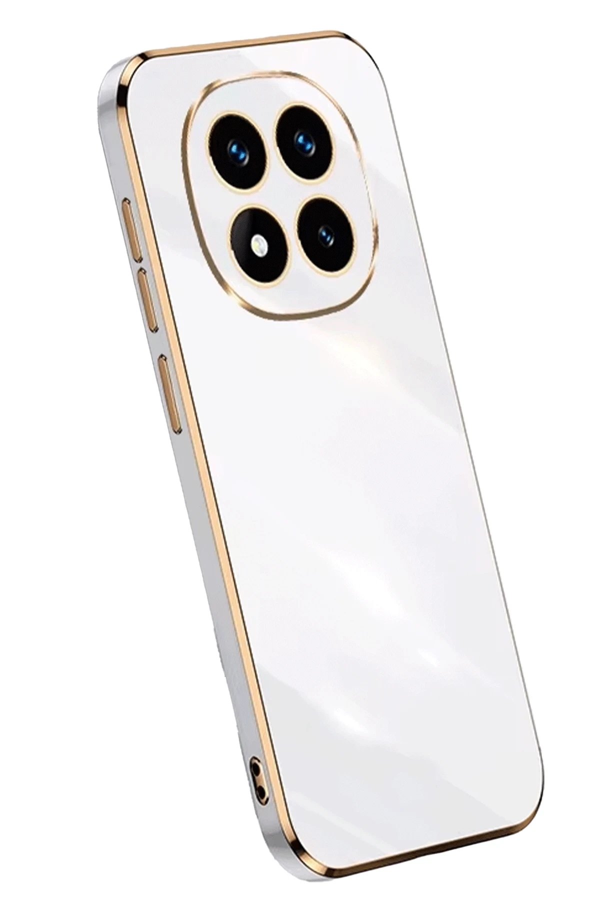 Newface Xiaomi Redmi Note 14 Pro 5G Kılıf Volet Silikon - Beyaz