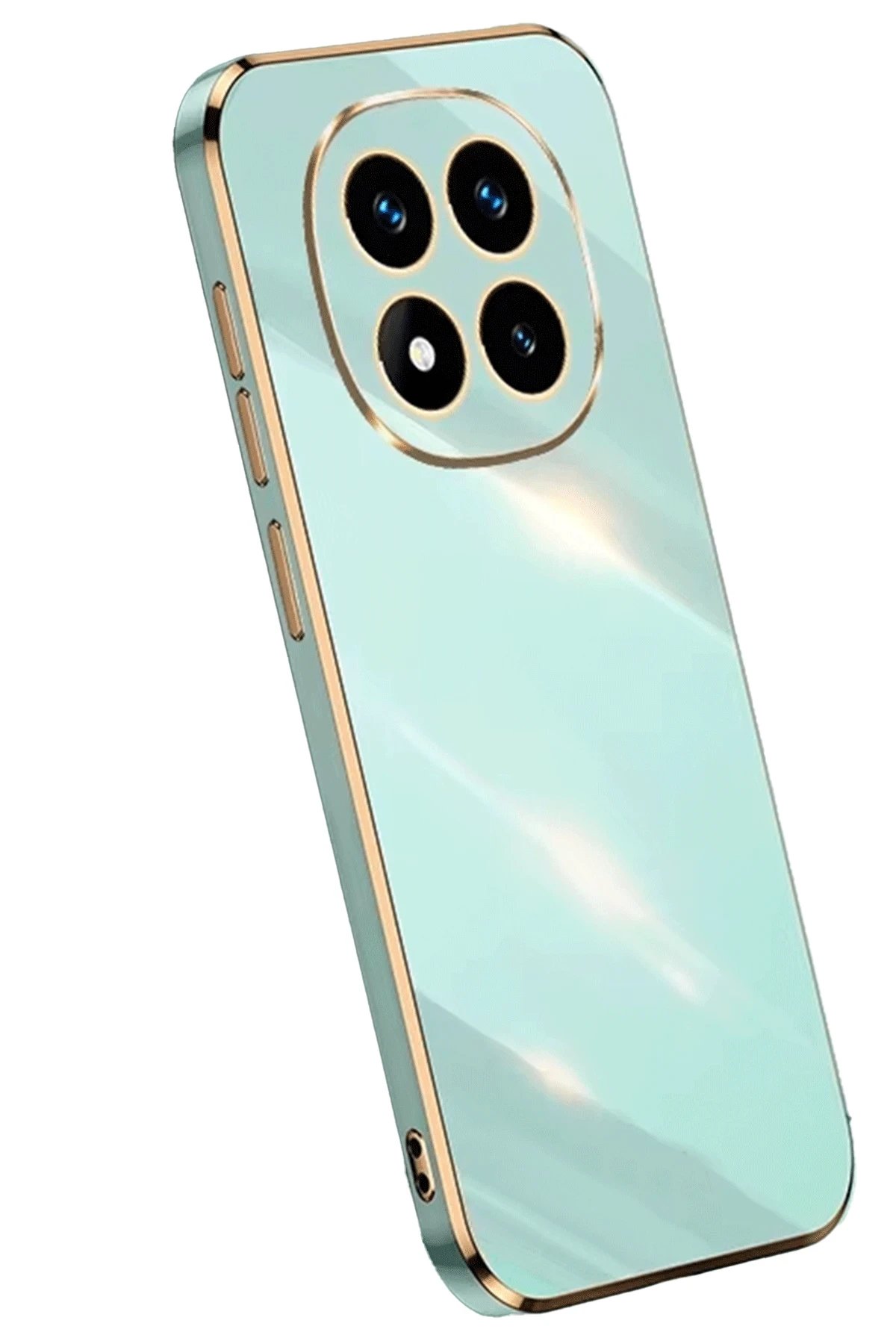 Newface Xiaomi Redmi Note 14 Pro Plus Kılıf Volet Silikon - Açık Yeşil