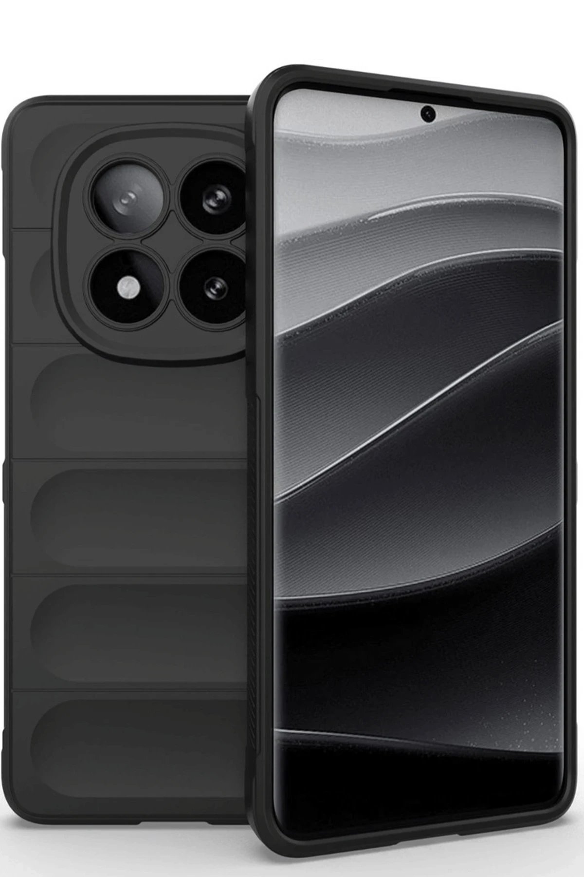 Newface Xiaomi Redmi Note 14 Pro 5G Kılıf Optimum Silikon - Siyah