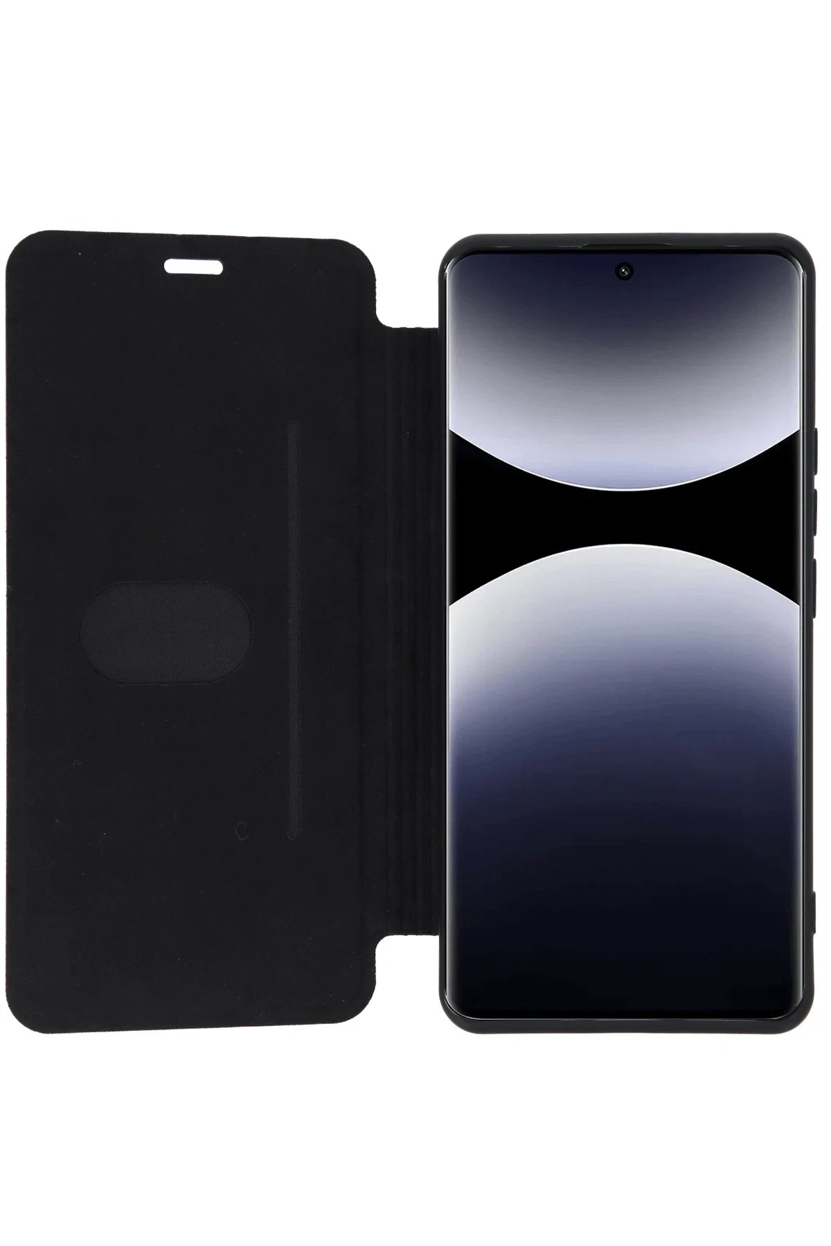 Newface Xiaomi Redmi Note 14 Pro 5G Kılıf Flip Cover - Kırmızı