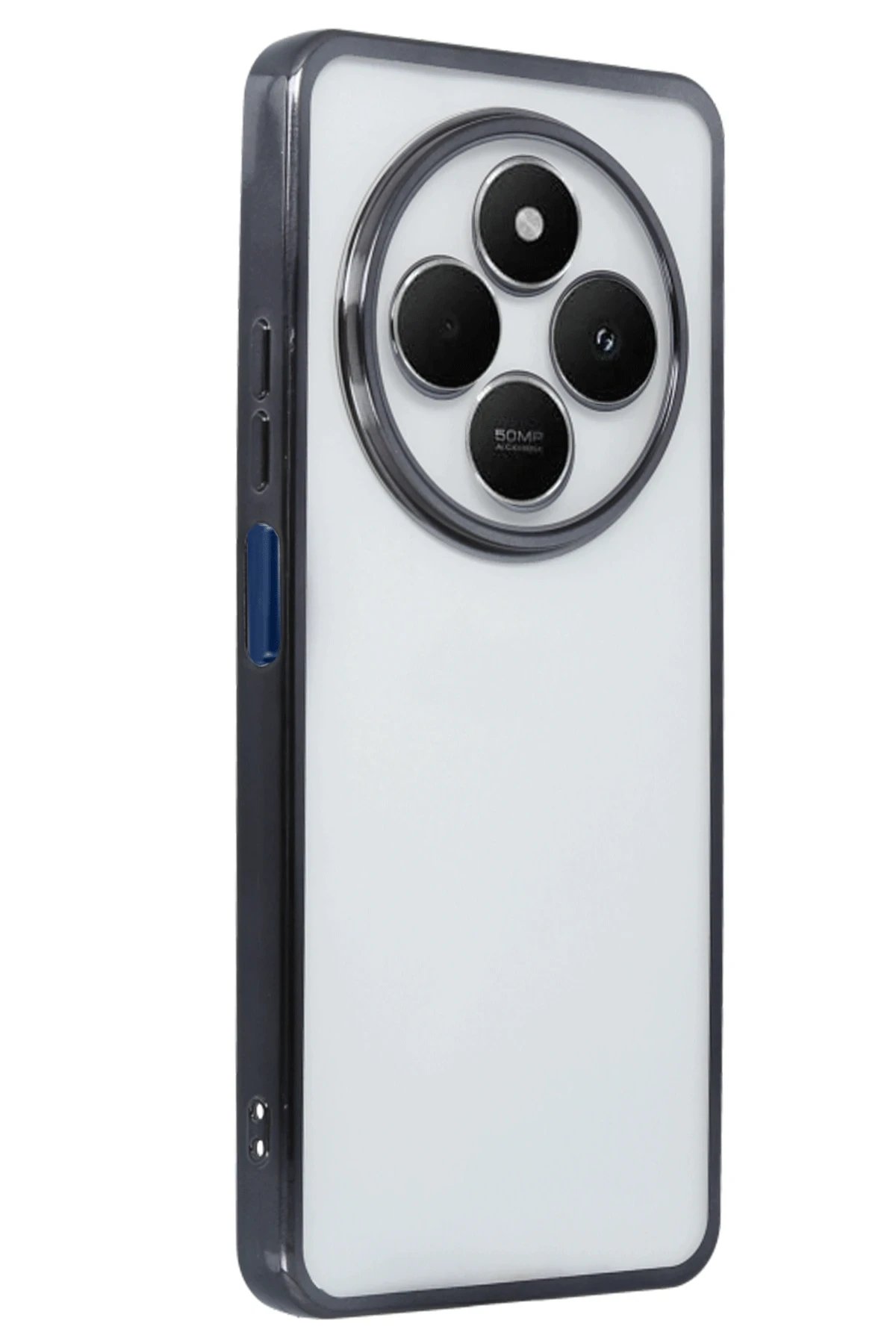 Newface Xiaomi Redmi 14C Kılıf Razer Lensli Silikon - Siyah