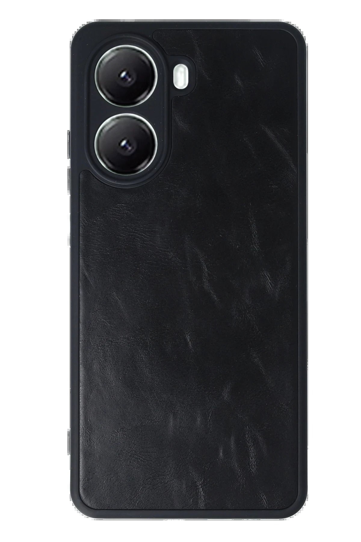 Newface Xiaomi Poco X7 Pro Kılıf Aras Deri Kapak - Siyah