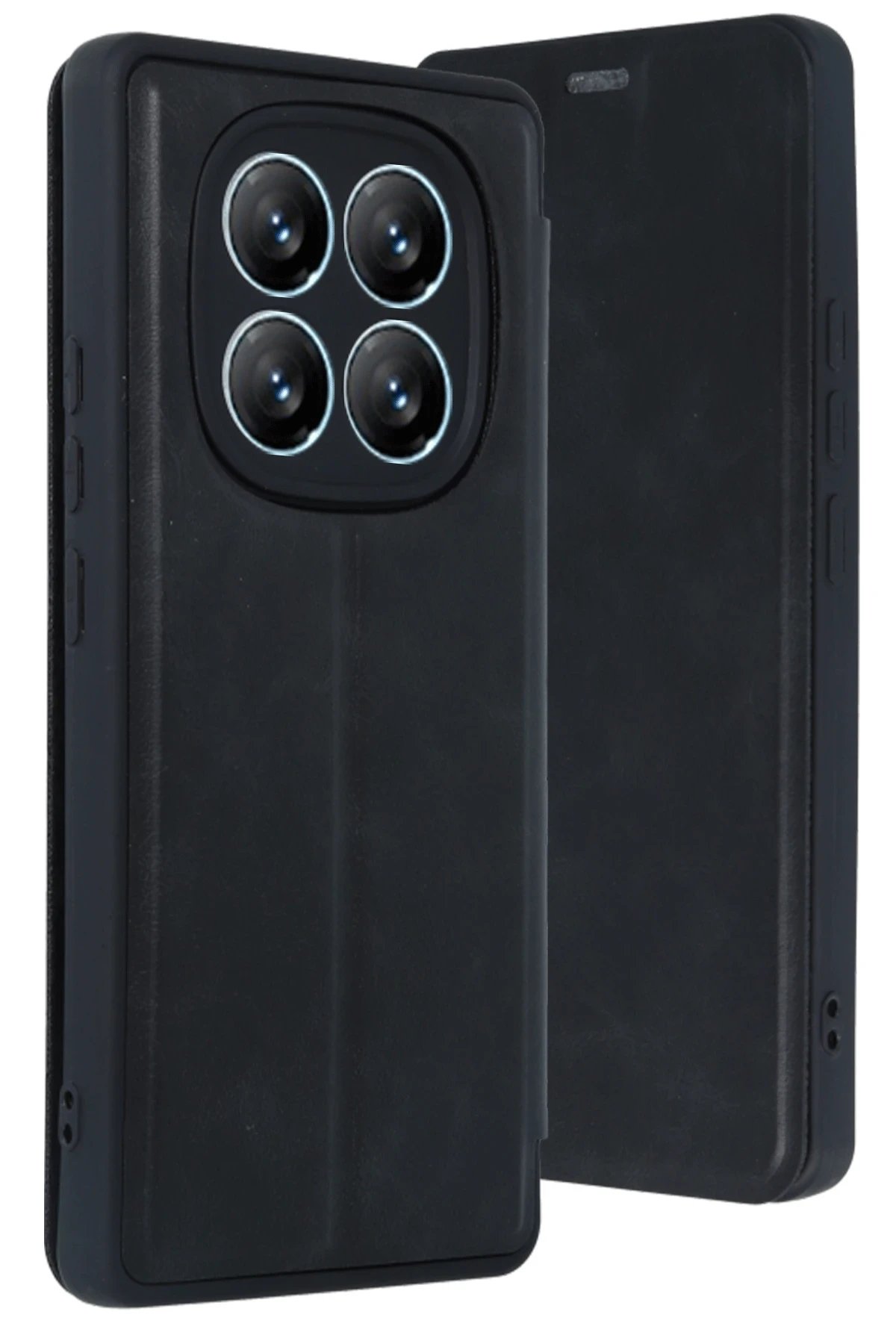 Newface Xiaomi Redmi Note 14 Pro 4G Kılıf Flip Cover - Siyah