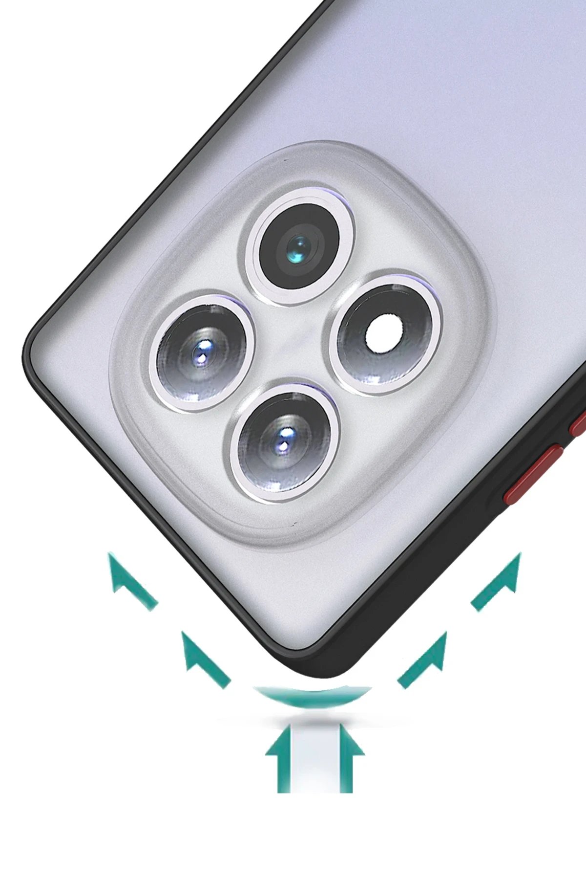 Newface Xiaomi Redmi Note 14 4G Kılıf Montreal Silikon Kapak - Siyah