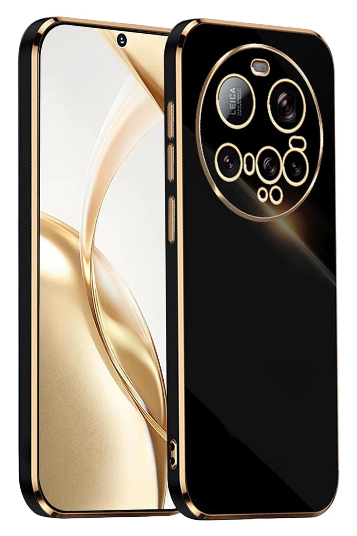 Newface Xiaomi Mi 15 Ultra Kılıf Volet Silikon - Siyah