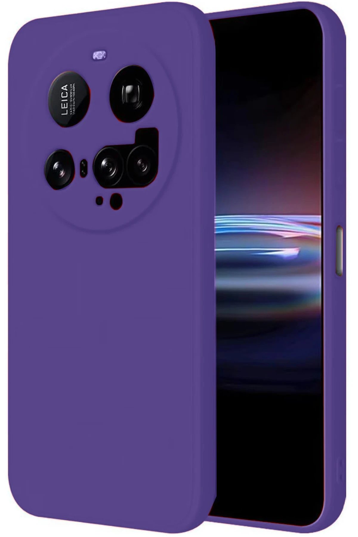 Newface Xiaomi Mi 15 Ultra Kılıf Nano içi Kadife Silikon - Mor