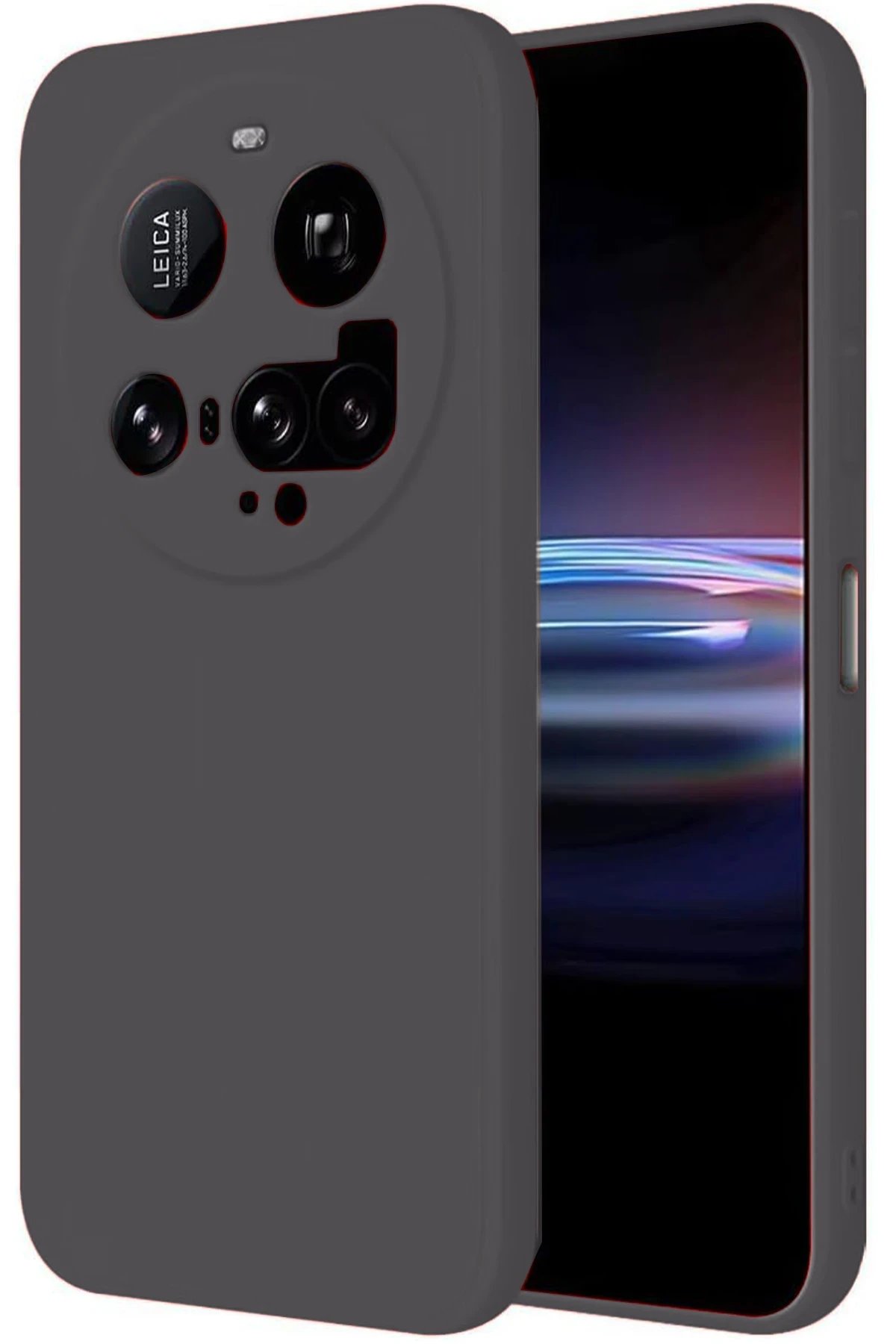 Newface Xiaomi Mi 15 Ultra Kılıf Nano içi Kadife Silikon - Gri