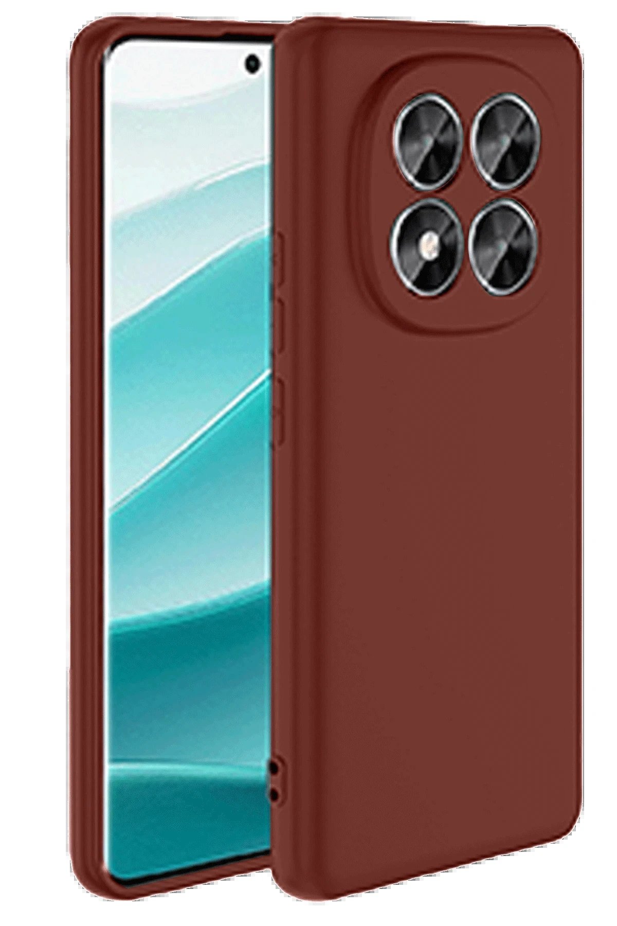 Newface Xiaomi Redmi Note 14 Pro 4G Kılıf First Silikon - Bordo