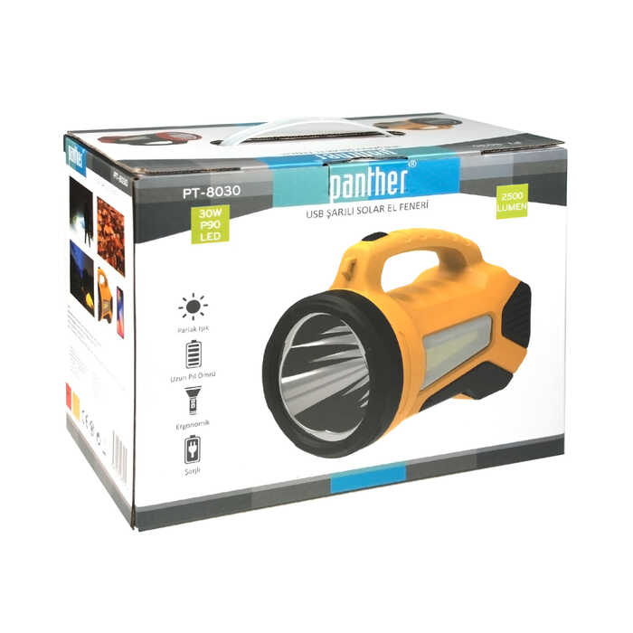 PT-8030 USB ŞARJLI SPOT FENER