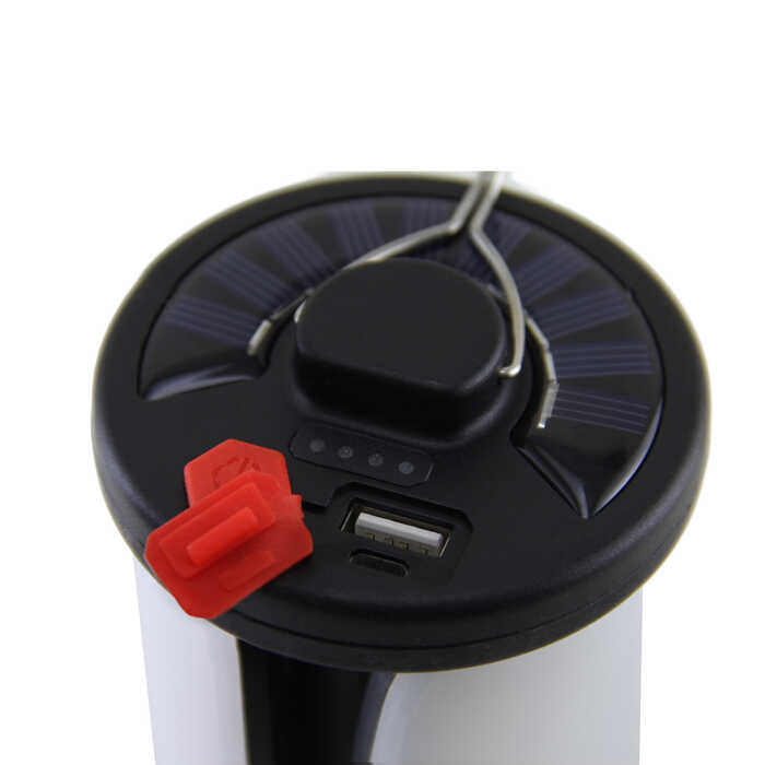 PT-2033 USB ŞARJLI SOLAR KAMP LAMBASI