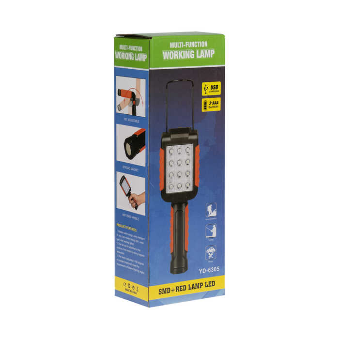 YD-6305 PİLLE ÇALIŞAN EL FENERİ