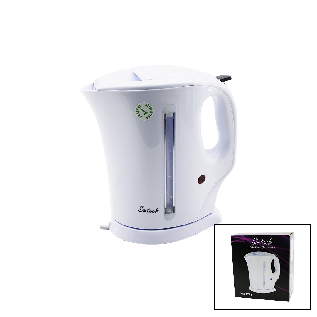 PLASTİK KETTLE SU ISITICISI AÇIK REZİDANS 1.7LT - 2200W KM-4713