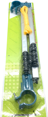 PLASTİK KULPLU KÜPEŞTE MAKARALI KATLANIR ÇAMAŞIR ASKISI