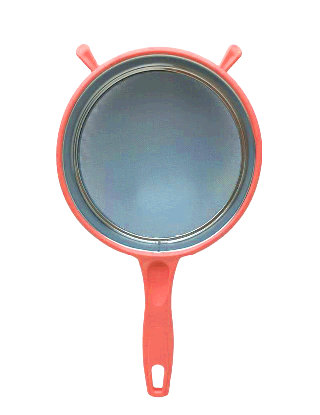 PLASTİK RENKLİ SAPLI METAL UN ELEK