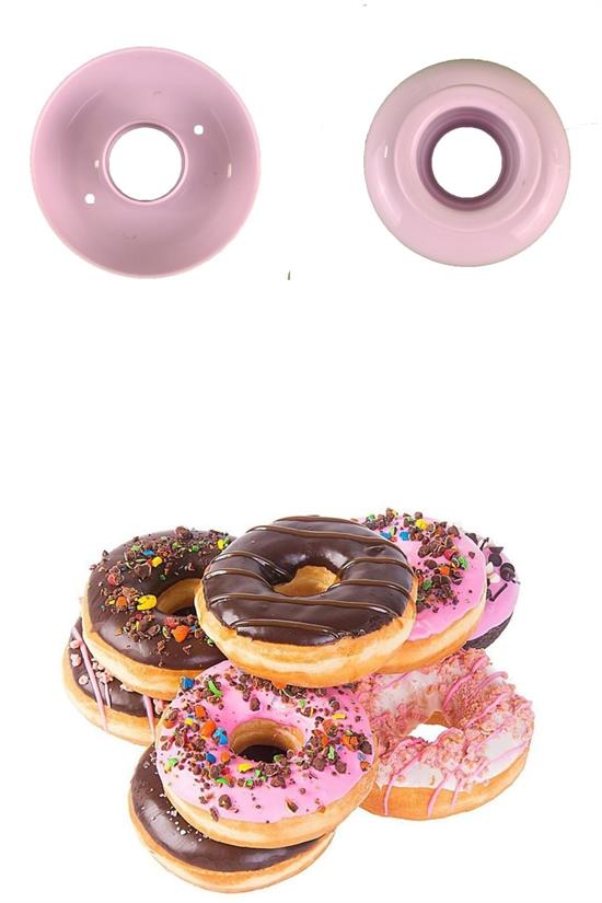 Pratik Donut Kek Kalıbı Hamur Kesici Şekillendirici Kalıp Aparat