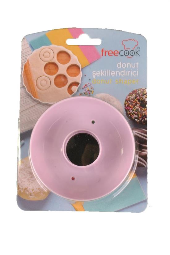 Pratik Donut Kek Kalıbı Hamur Kesici Şekillendirici Kalıp Aparat