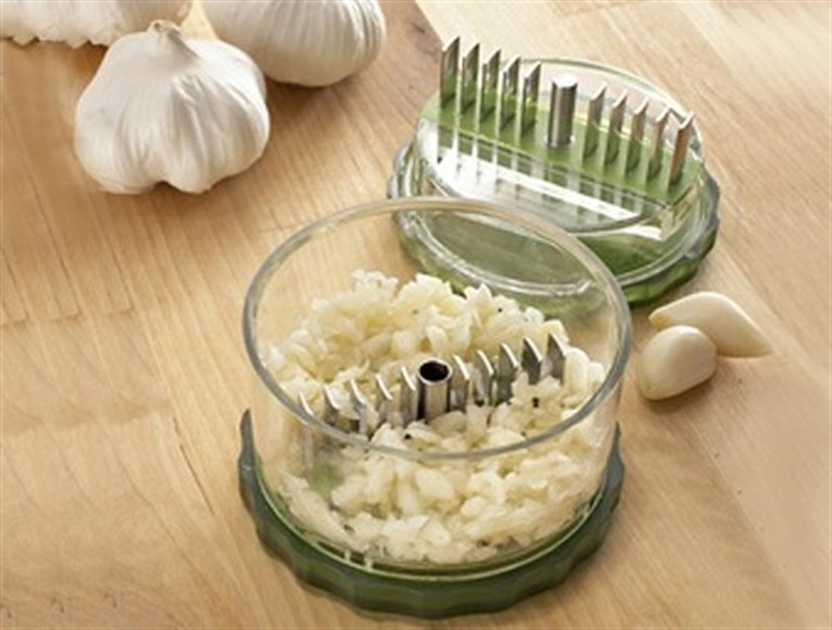 Pratik Sarımsak Ezme Doğrama Rendeleme Öğütme Aleti Aparatı