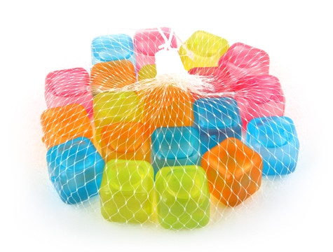 Serinletici ve Rengarenk Buz Küpleri 24 Adet