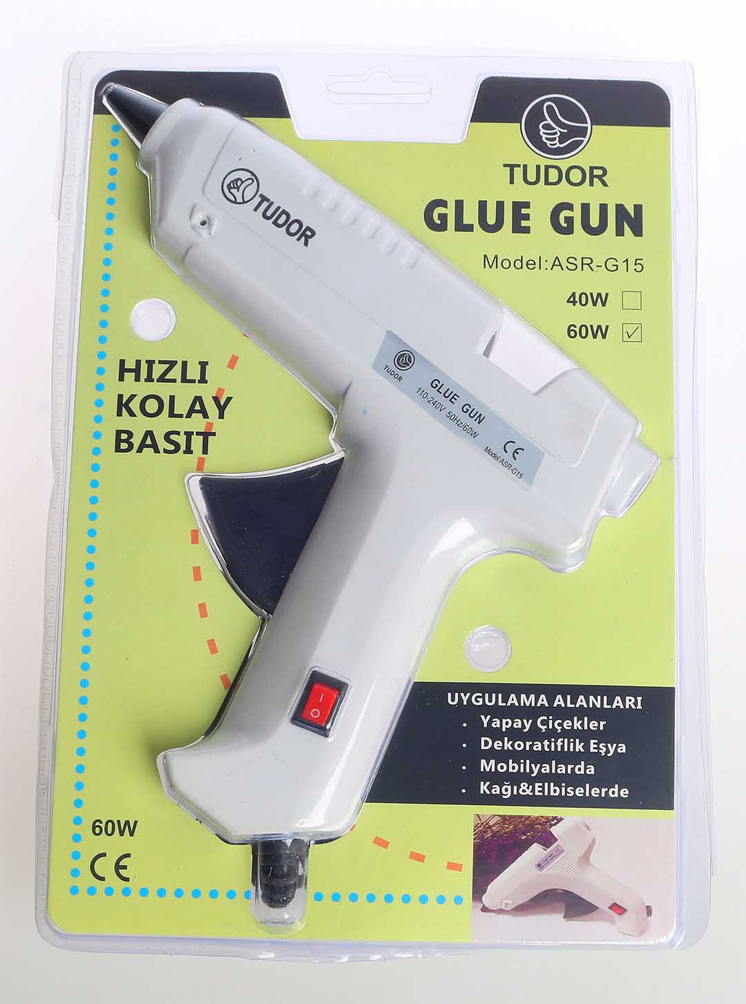 Sıcak Silikon Tabancası 60W Aç/Kapa Düğmeli ASR-G15