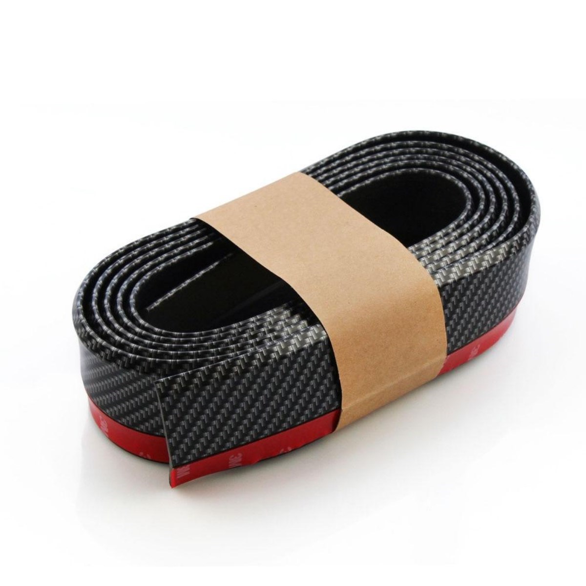 Siyah 2,5 Metre Araba Oto Ön Tampon Koruyucu Kauçuk Pratik Tampon Şerit Bant Döşeme Kiti