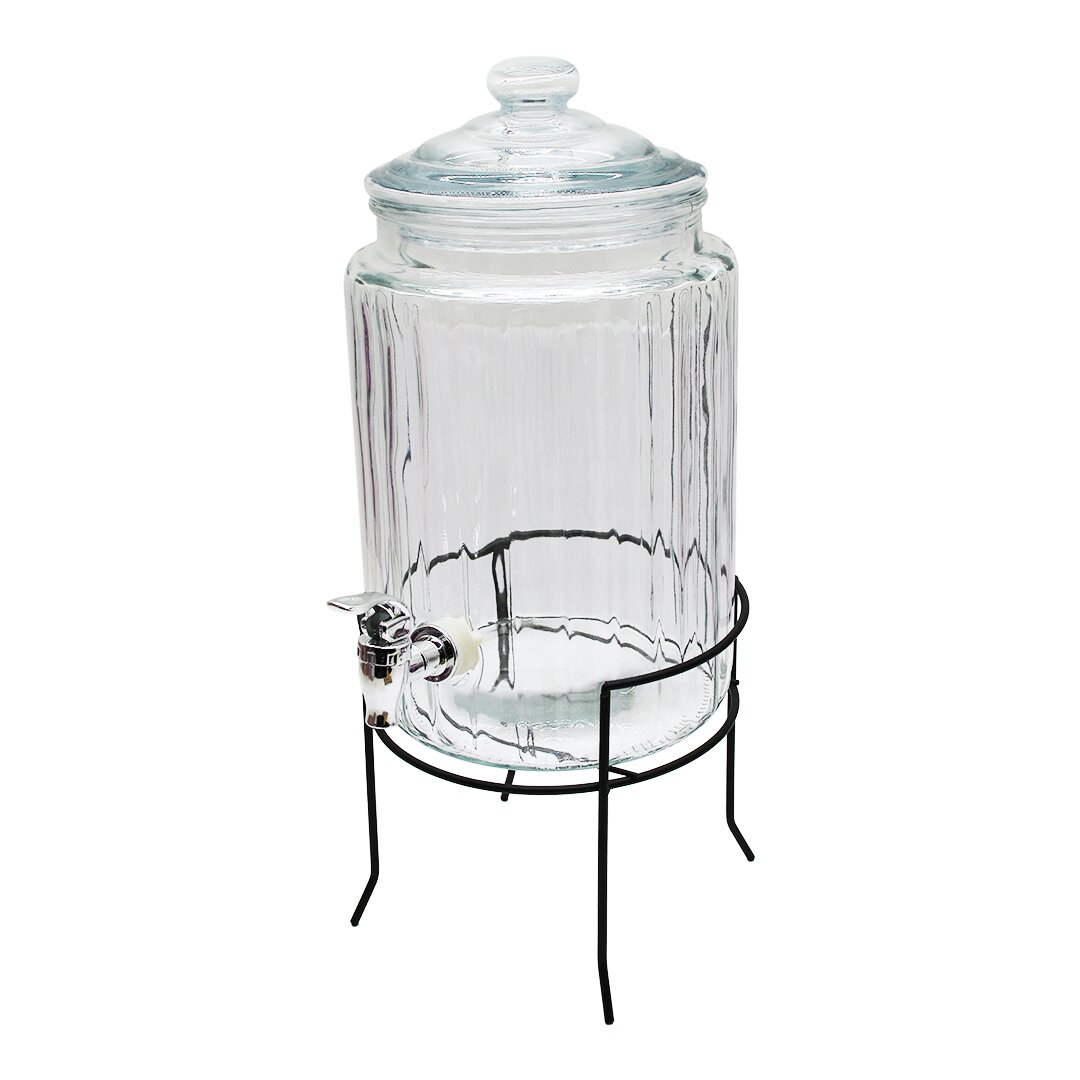 SNOWDROP ORTA METAL STANDLI CAM SEBİL