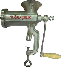 TUĞRA ÇELİK NO-10 KOLLU ET KIYMA MAKİNESİ