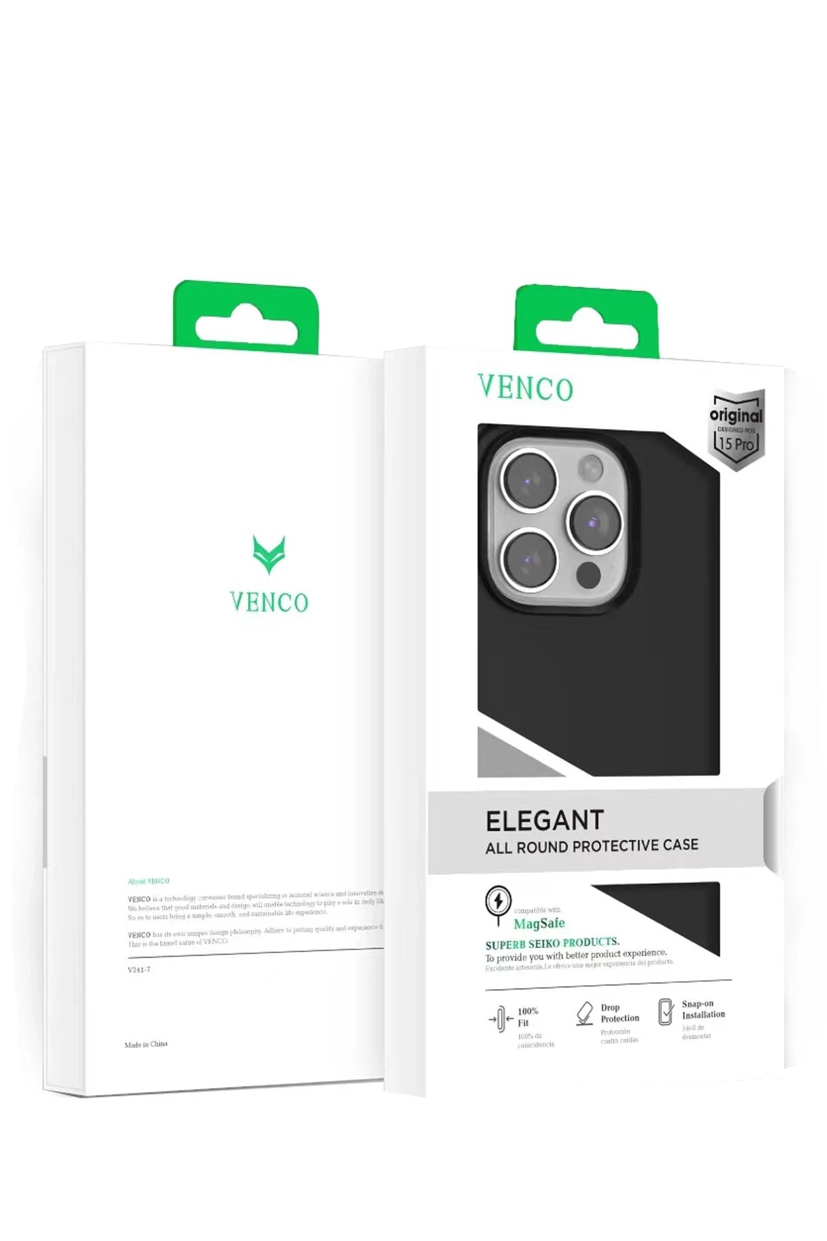 Venco iPhone 15 Home Magsafe Kapak - Lacivert