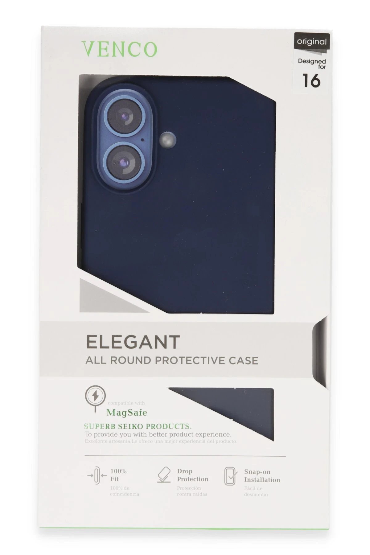 Venco iPhone 16 Home Magsafe Kapak - Derin Mor