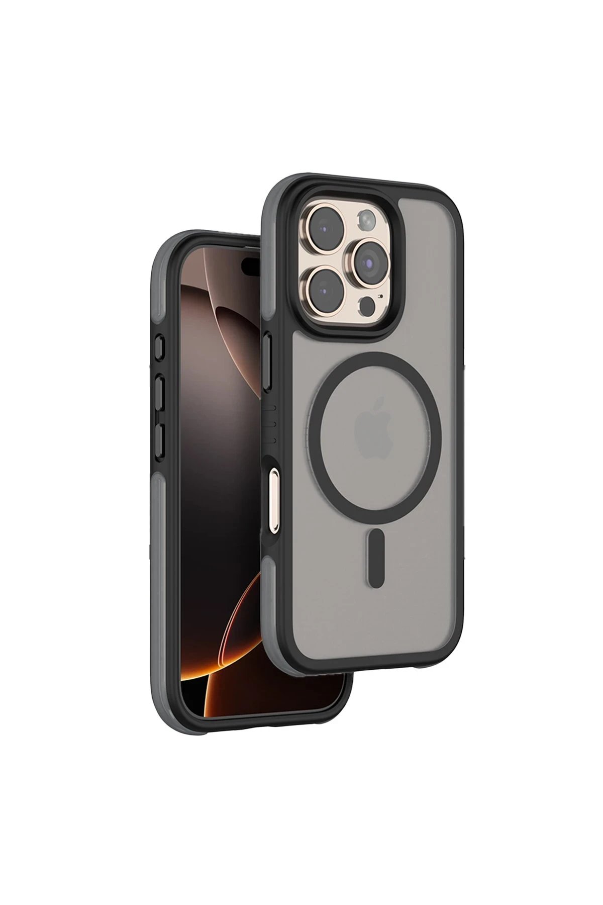 Venco iPhone 16 Pro Orbit Magsafe Kapak - Siyah