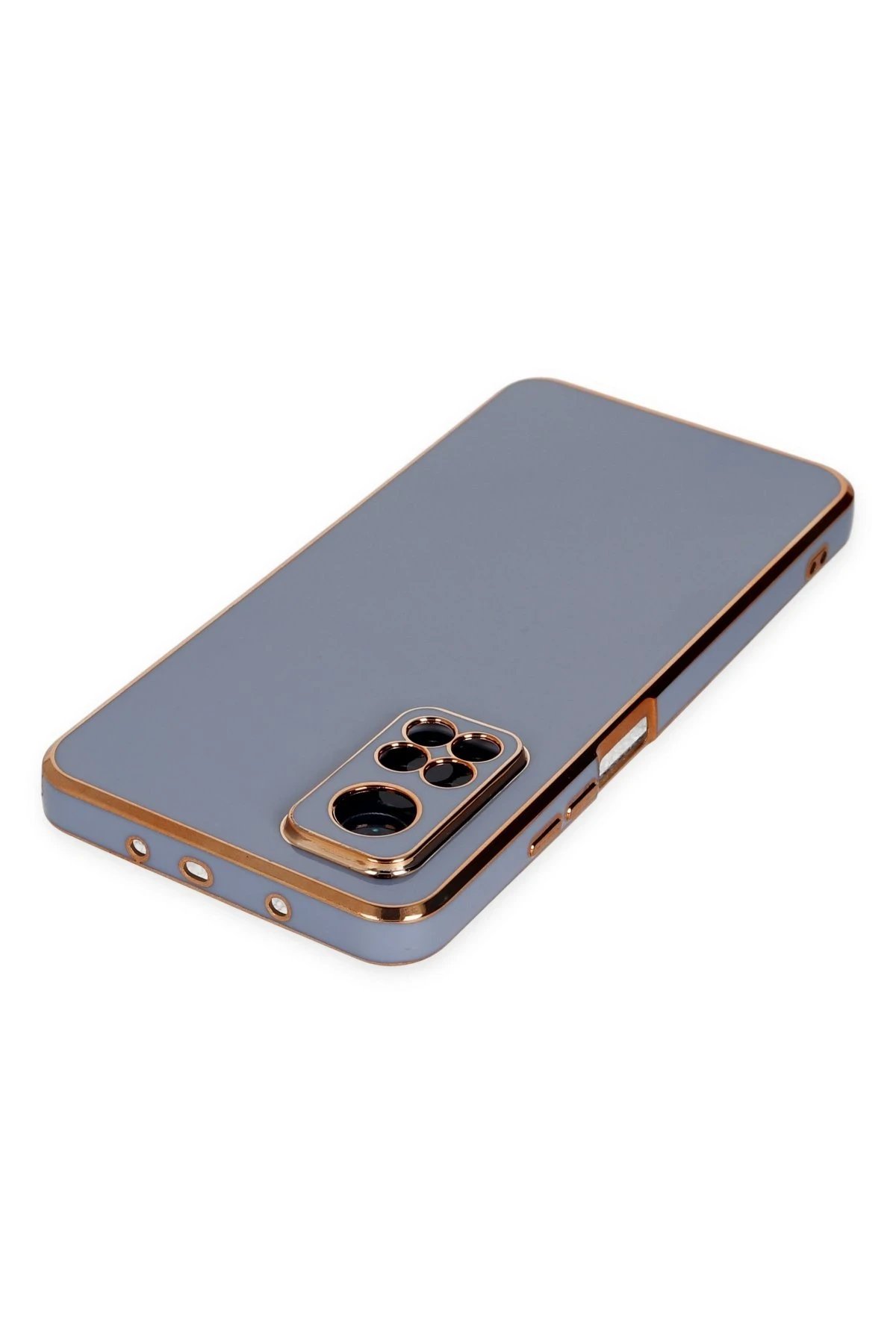 Xiaomi Mi 10T Kılıf Volet Silikon - Mavi