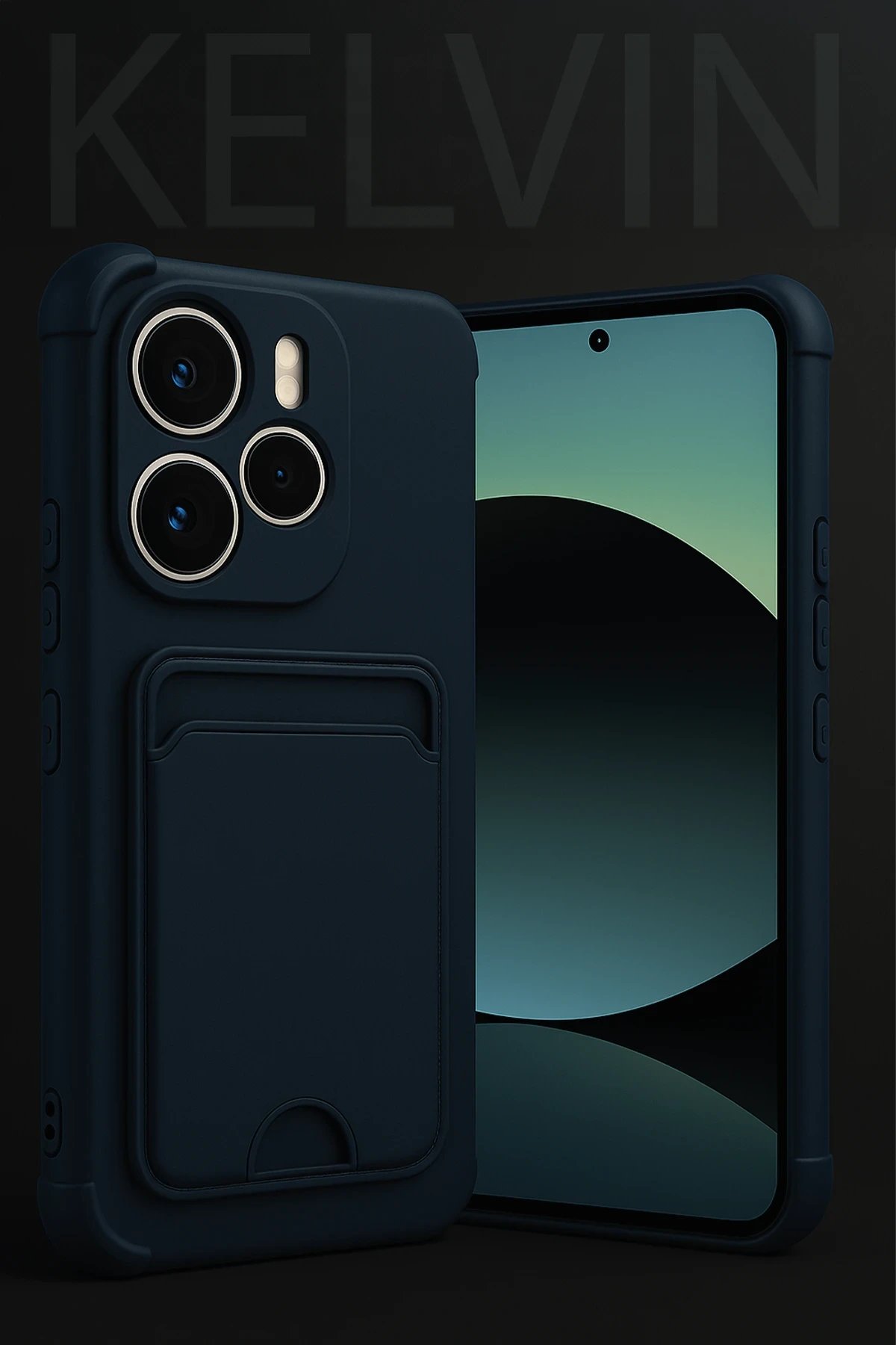 Xiaomi Redmi Note 14 4G Kelvin Kartvizitli Silikon - Lila