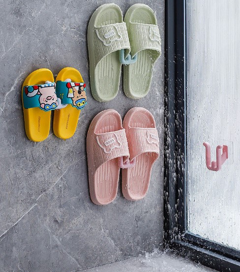 Yapışkanlı Terlik Askısı 2 Adet